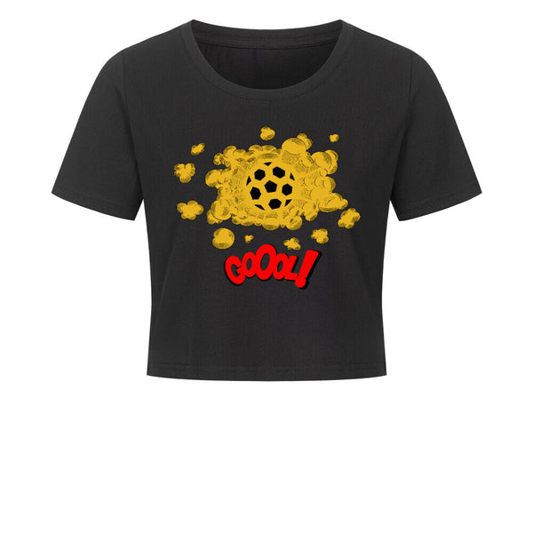 Damen Crop-Top, Gool! Explosion