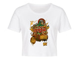 Top-Fit: 9 out of 10 buyers confirm the right size. Ladies Cropped Tee 3