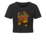 93 % unserer Kunden sagen: Größe passt perfekt wie erwartet. Marokko für immer marokkanisches Team Damen bauchfreies T-Shirt 3