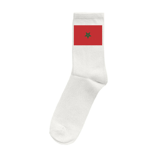 Socken Morokko Flagge