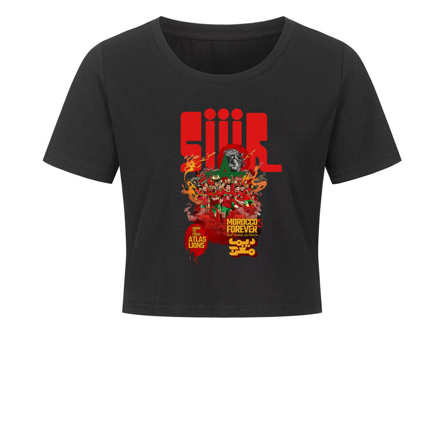 Ladies Cropped Tee