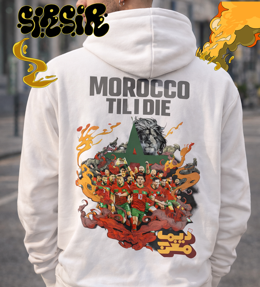 Classic Oversized Hoodie - Mit Taschendruck